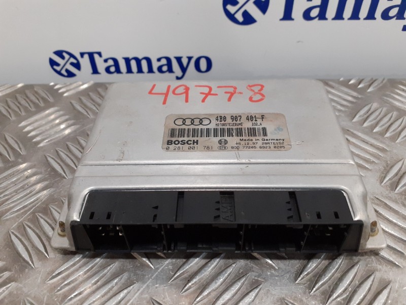 Recambio de centralita motor uce para audi a6 berlina (4b2) referencia OEM IAM 0281001781 28RTE152 4B0907401F