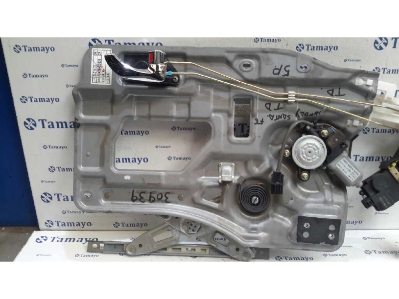 Recambio de elevalunas trasero derecho para hyundai santa fe (sm) 2.0 crdi cat referencia OEM IAM 9882026200  