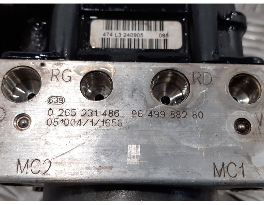 Recambio de abs para peugeot 307 break/sw (s2) 1.6 16v cat referencia OEM IAM 0265231486 0265800395 9649988280