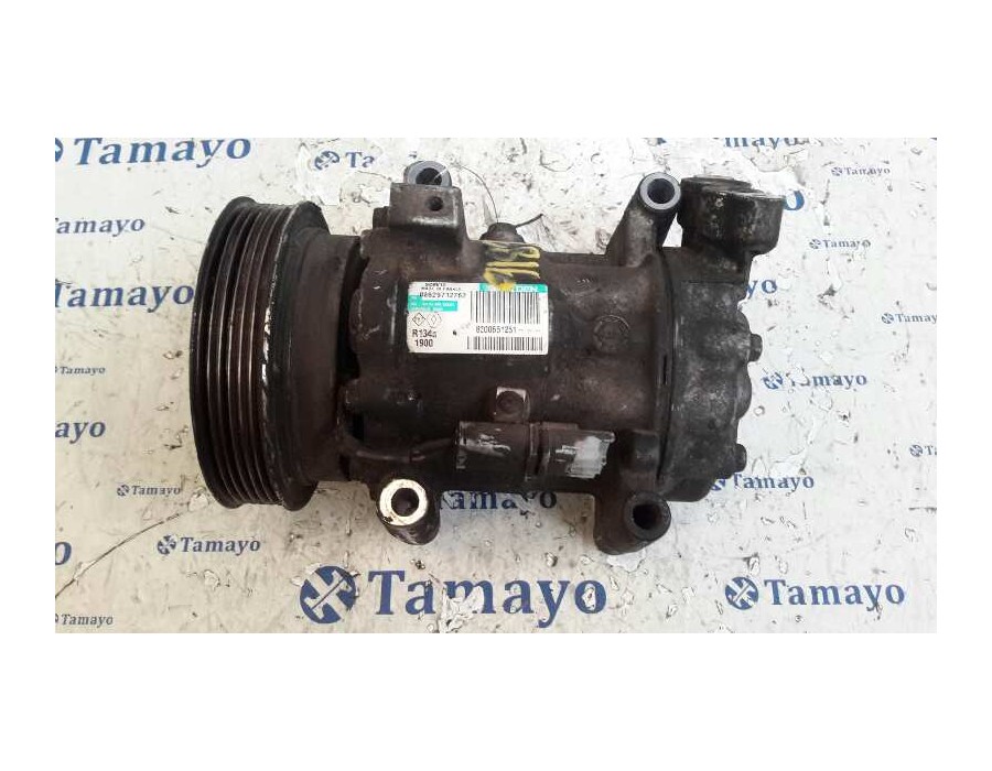 Recambio de compresor aire acondicionado para renault kangoo 1.5 dci diesel cat referencia OEM IAM 8200651251  SD6V121900