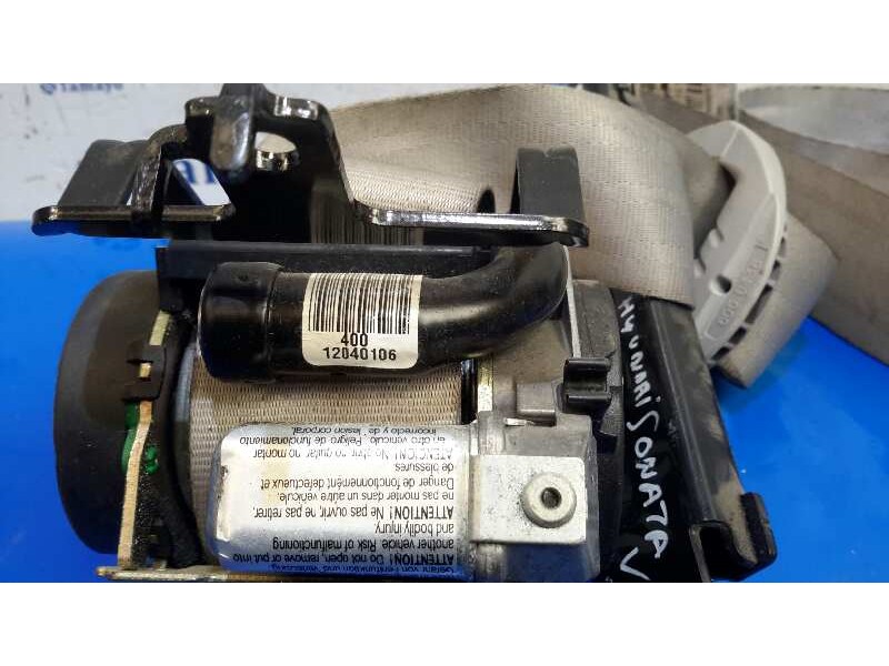Recambio de cinturon seguridad delantero derecho para hyundai sonata (nf) 2.0 crdi cat referencia OEM IAM 511652700A  