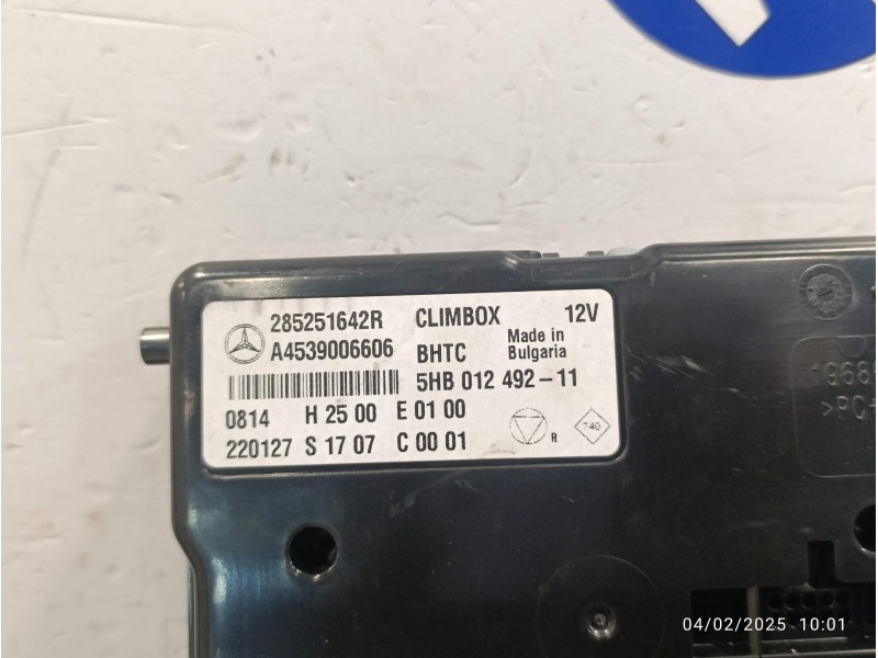 Recambio de modulo electronico para smart forfour eq referencia OEM IAM A4539006606  285251642R