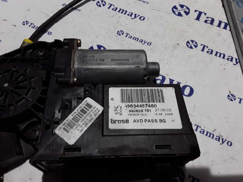 Recambio de elevalunas delantero derecho para peugeot 307 berlina (s2) 1.6 hdi referencia OEM IAM 9634457480  