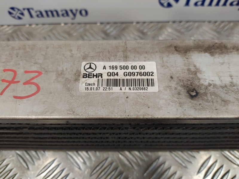 Recambio de intercooler para mercedes-benz clase b (w245) 2.0 cdi cat referencia OEM IAM A1695000000  