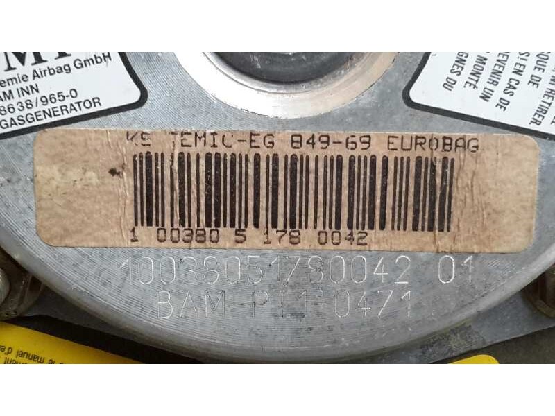 Recambio de airbag delantero izquierdo para volkswagen polo berlina (6n1) 1.0 referencia OEM IAM BAMPT10471  