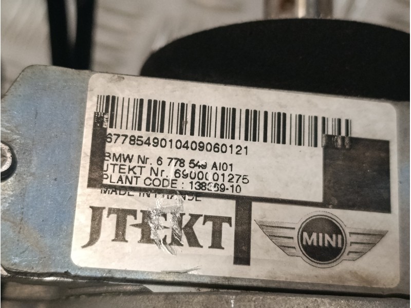Recambio de cremallera direccion para mini mini (r56) 1.4 16v cat referencia OEM IAM 6800002726E 6820000104C Q003T62676