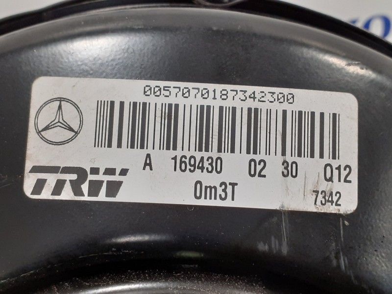 Recambio de servofreno para mercedes-benz clase b (w245) 2.0 cdi cat referencia OEM IAM A1694300230  