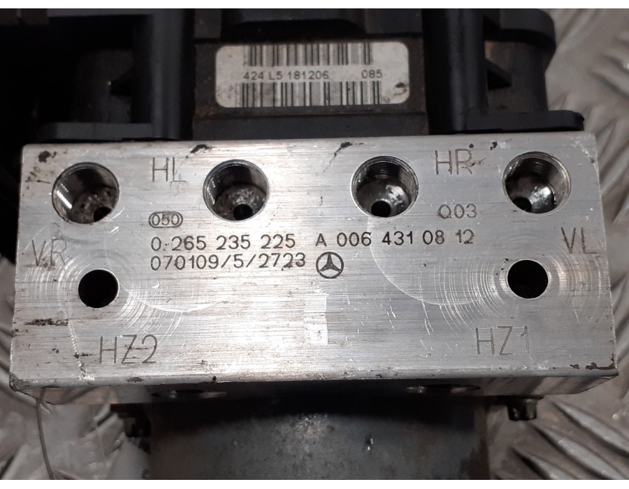 Recambio de abs para mercedes-benz clase b (w245) 2.0 cdi cat referencia OEM IAM 0265235225 0265950618 A0064310812
