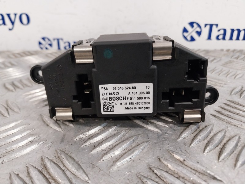 Recambio de resistencia calefaccion para fiat scudo combi (272) referencia OEM IAM 9654652480 F011500015 A43100500