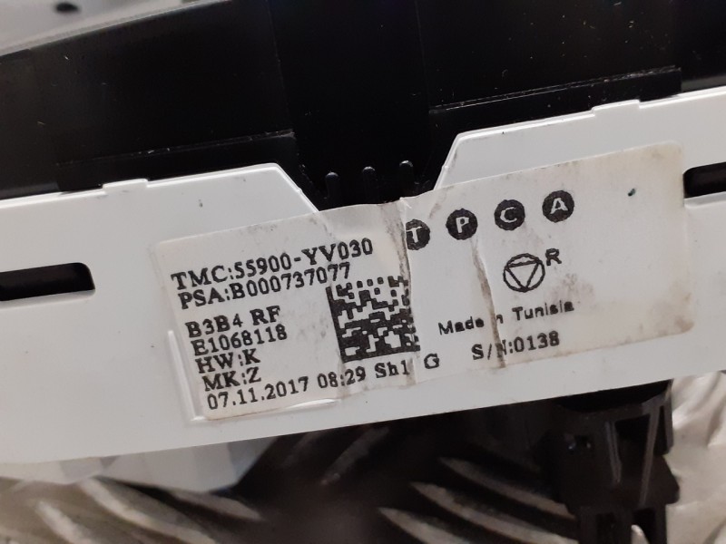 Recambio de mando calefaccion / aire acondicionado para toyota aygo 1.0 cat referencia OEM IAM 55900YV030  B000737077