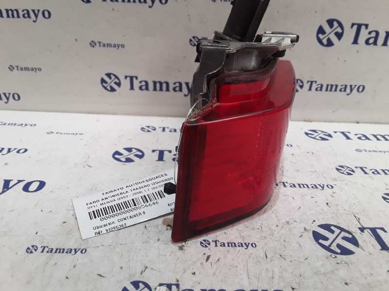 Recambio de faro antiniebla trasero izquierdo para opel meriva 1.7 16v cdti referencia OEM IAM 93295362  
