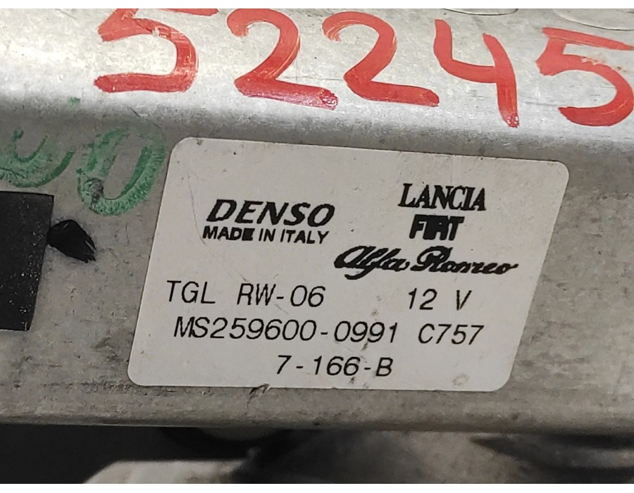 Recambio de motor limpia trasero para fiat bravo (198) 1.9 8v jtd cat referencia OEM IAM MS2596000991  