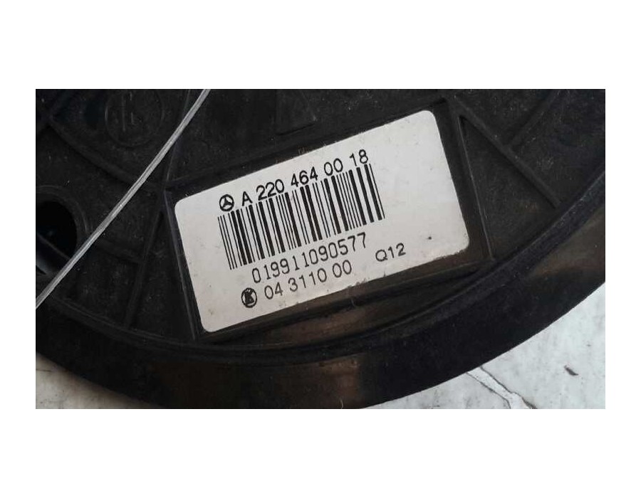 Recambio de anillo airbag para mercedes-benz clase s (w220) berlina 3.2 cdi cat referencia OEM IAM A2204640018 04311000 01991109