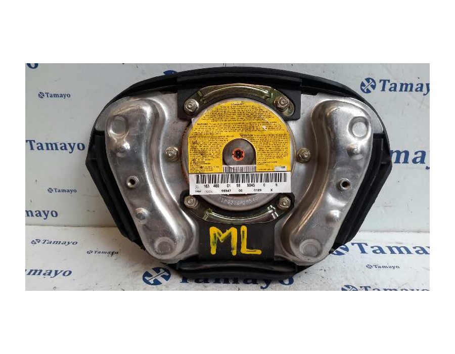 Recambio de airbag delantero izquierdo para mercedes-benz clase m (w163) 2.7 cdi 20v cat referencia OEM IAM 16346001989045  