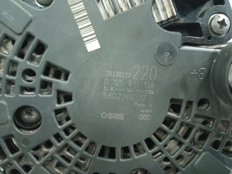 Recambio de alternador para iveco daily vi 33s16 referencia OEM IAM 5802266117  0125811138
