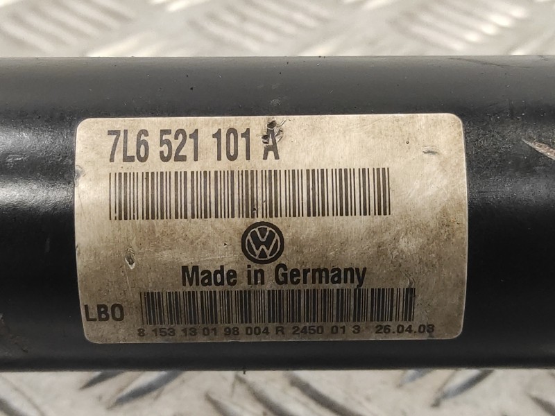 Recambio de transmision central para volkswagen touareg (7l6) 5.0 v10 tdi dpf referencia OEM IAM 7L6521101A  8153130198004