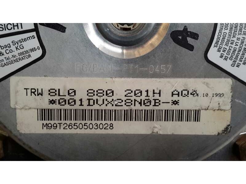 Recambio de airbag delantero izquierdo para audi a3 (8l) 1.9 tdi referencia OEM IAM 8L0880201H  