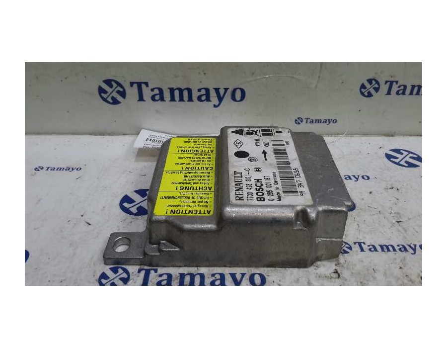 Recambio de centralita airbag para renault clio ii fase i (b/cbo) 1.2 referencia OEM IAM 0285001157 993470658 7700428310