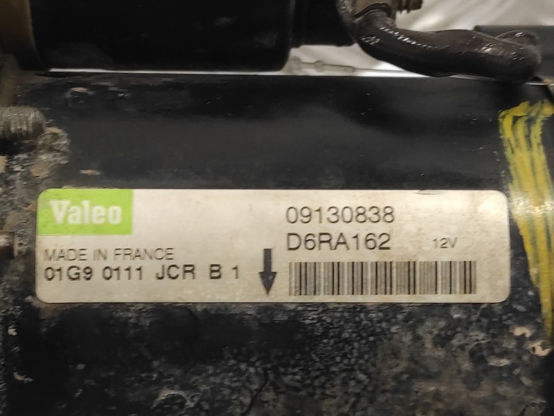 Recambio de motor arranque para opel astra g berlina 1.6 16v referencia OEM IAM 09130838  D6RA162