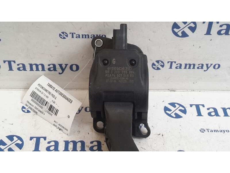 Recambio de potenciometro pedal para citroën c3 1.4 hdi referencia OEM IAM 0280755084 A02286D03 9680756880