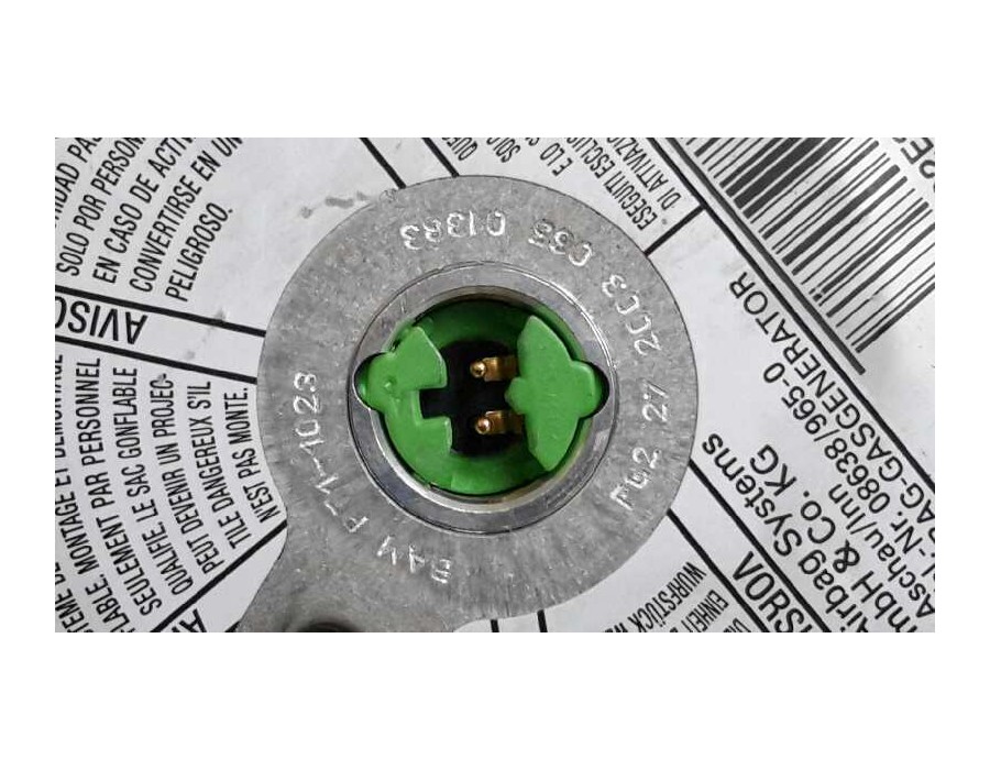 Recambio de airbag delantero izquierdo para fiat punto berlina (188) 1.2 16v cat referencia OEM IAM 735278158  TRW30004481