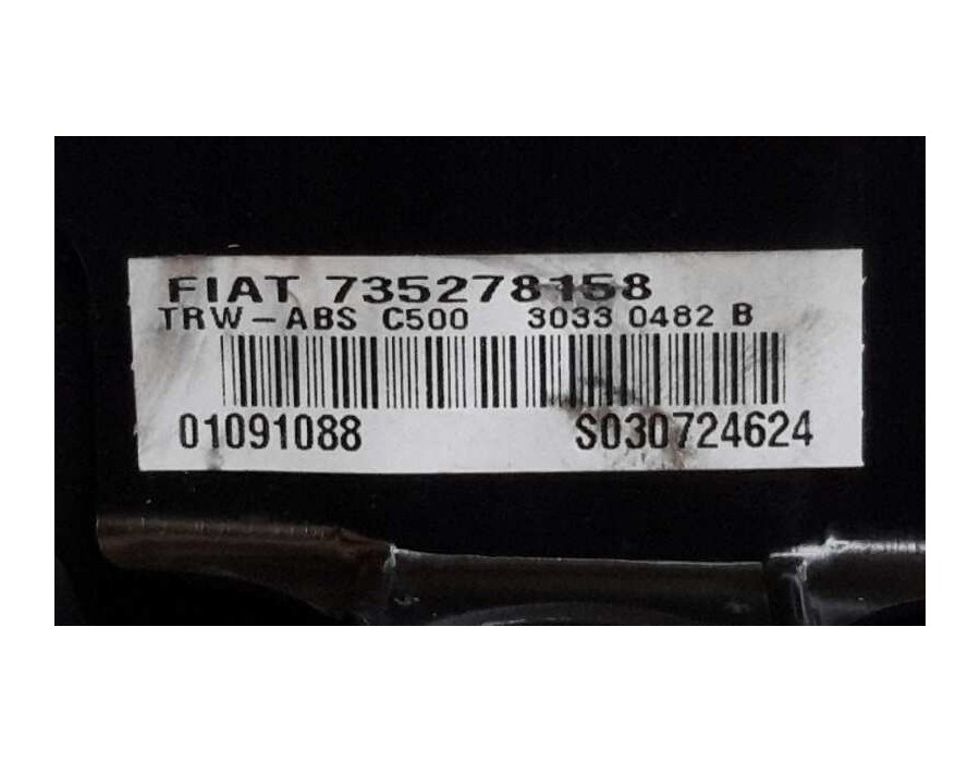 Recambio de airbag delantero izquierdo para fiat punto berlina (188) 1.2 16v cat referencia OEM IAM 735278158  TRW30004481