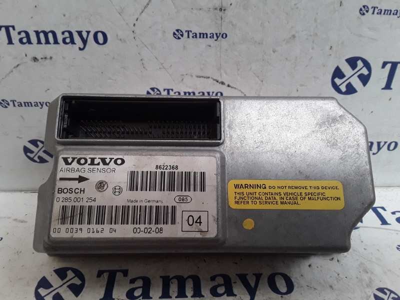 Recambio de centralita airbag para volvo s60 berlina 2.4 cat referencia OEM IAM 0285001254  