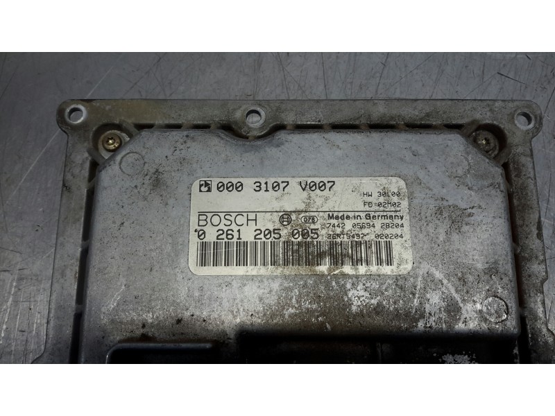 Recambio de centralita motor uce para smart micro compact car 600cc referencia OEM IAM 0261205005 26RT5497 0003107V007