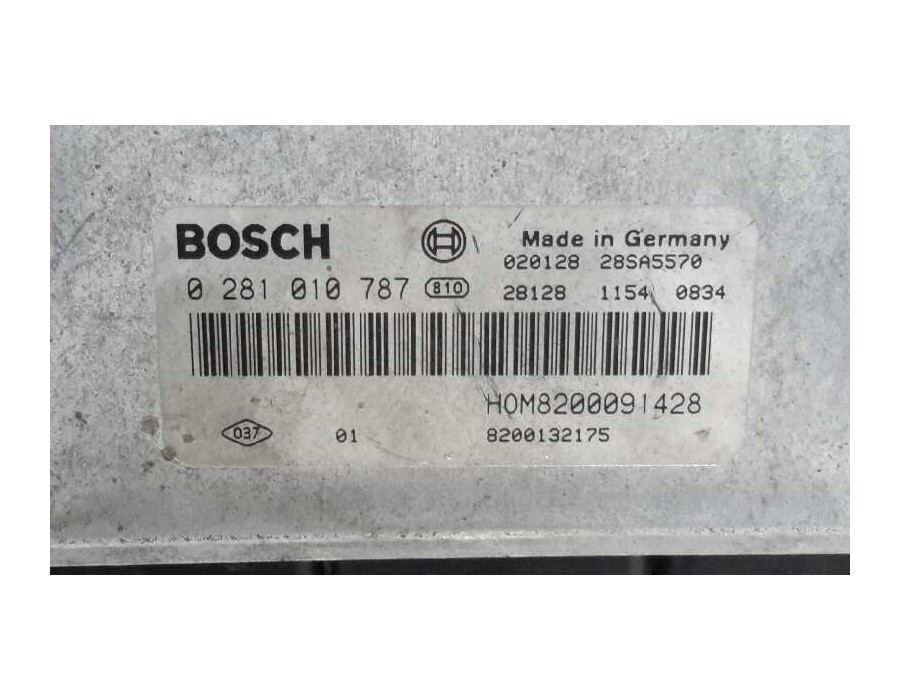 Recambio de centralita motor uce para renault master caja abierta/chasis ab ´98 2.2 diesel referencia OEM IAM   
