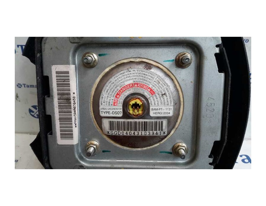 Recambio de airbag delantero izquierdo para nissan micra (k12e) 1.4 cat referencia OEM IAM TYPEDS07  BAMPT1131