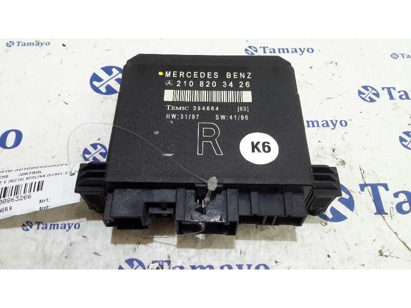 Recambio de centralita check control para mercedes-benz clase e (w210) berlina diesel 2.9 turbodiesel cat referencia OEM IAM 210