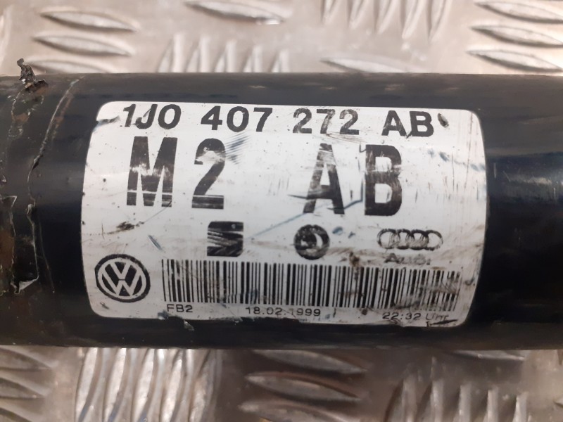 Recambio de transmision delantera derecha para audi a3 (8l) 1.6 referencia OEM IAM 1J0407272AB  