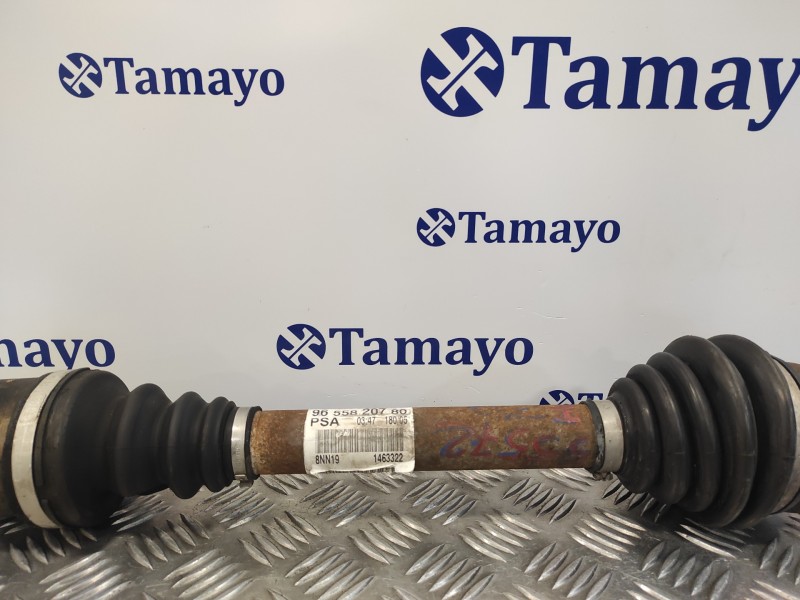 Recambio de transmision delantera izquierda para citroën c3 1.6 16v hdi fap referencia OEM IAM 9655820780  