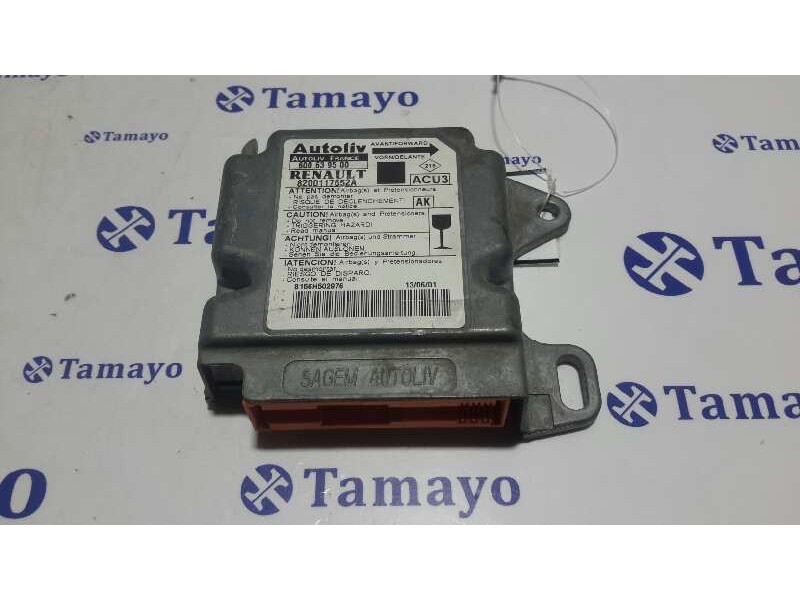 Recambio de centralita airbag para renault scenic (ja..) 1.6 referencia OEM IAM 600639500  8200117652A