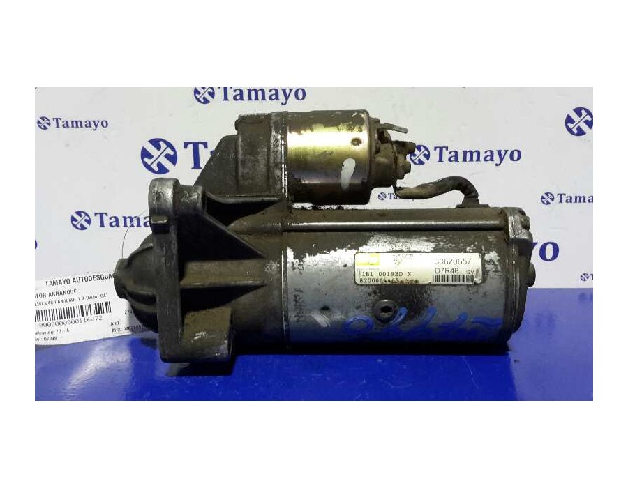 Recambio de motor arranque para volvo v40 familiar 1.9 diesel cat referencia OEM IAM D7R48 8200064465 30620657