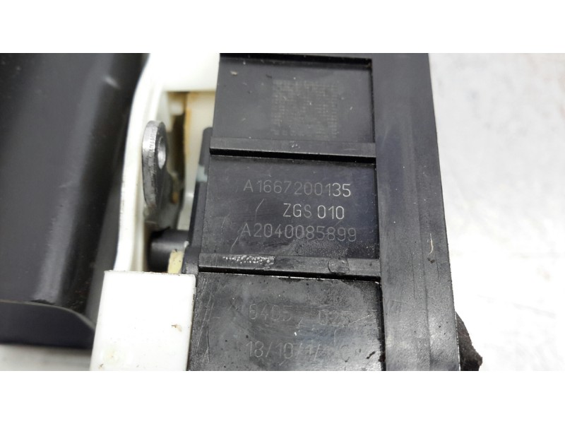 Recambio de cerradura puerta delantera izquierda para mercedes-benz clase a (w176) 1.6 cat referencia OEM IAM A1667200135  