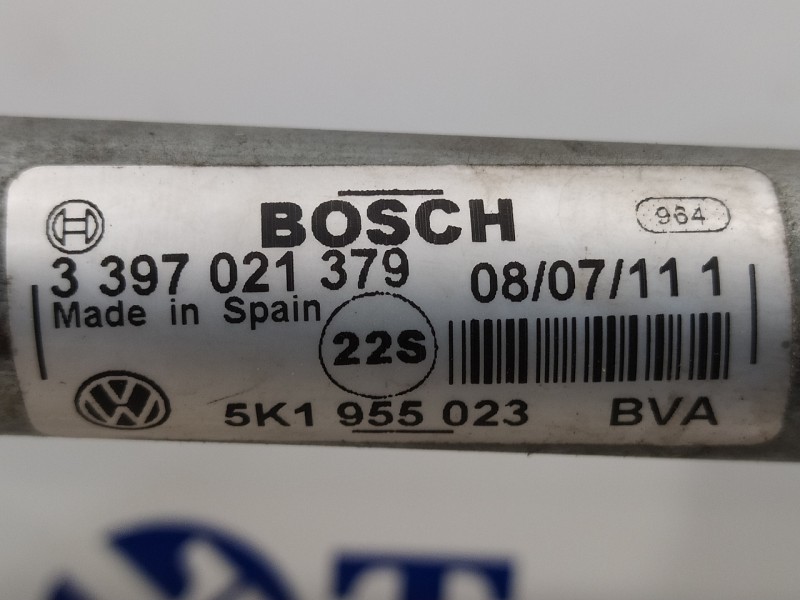 Recambio de motor limpia delantero para volkswagen golf vi (5k1) 1.6 tdi dpf referencia OEM IAM 1397220652 5K1955119 1137328650