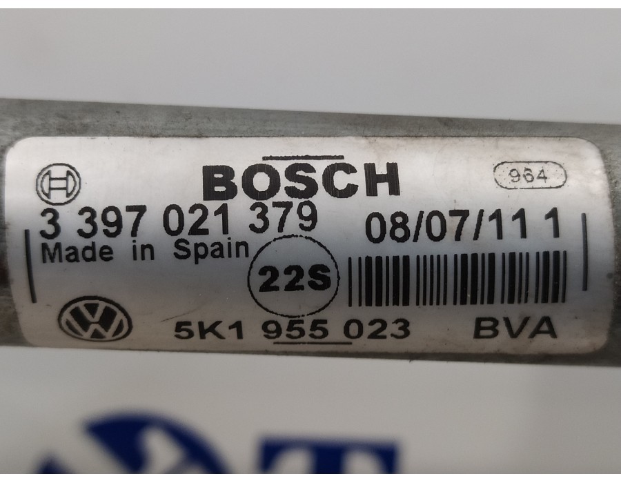 Recambio de motor limpia delantero para volkswagen golf vi (5k1) 1.6 tdi dpf referencia OEM IAM 1397220652 5K1955119 1137328650