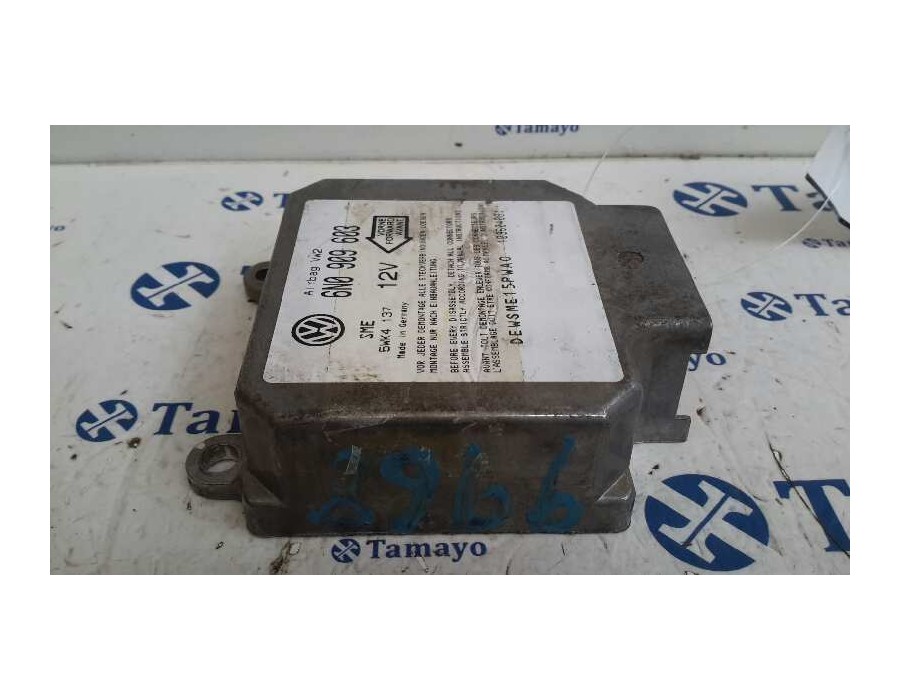 Recambio de centralita airbag para seat cordoba berlina (6k2) 1.9 turbodiesel cat (aaz) referencia OEM IAM 6N0909603  