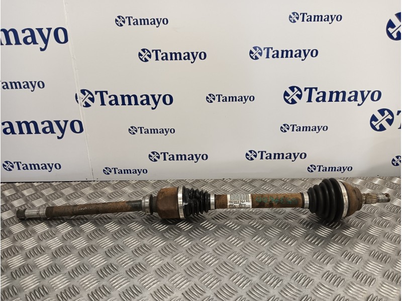 Recambio de transmision delantera derecha para peugeot partner kombi 1.6 blue-hdi fap referencia OEM IAM 9656329480  