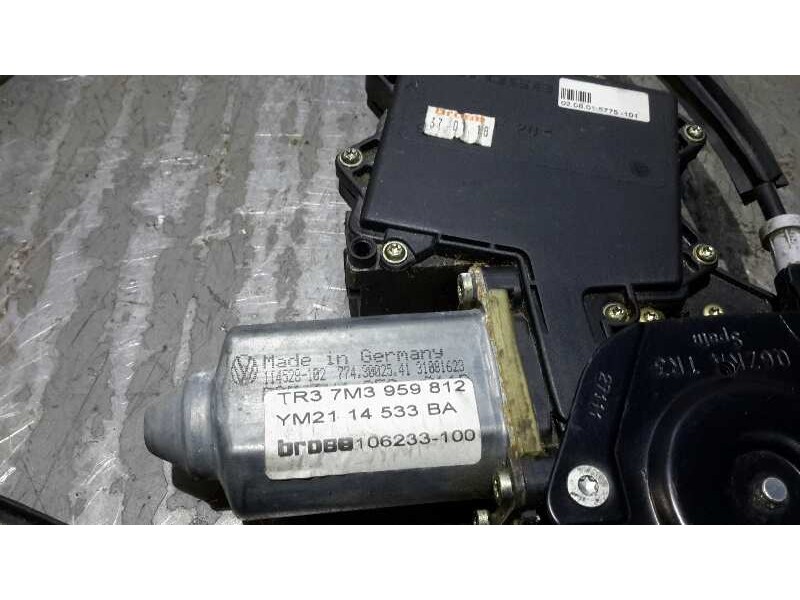 Recambio de elevalunas trasero derecho para seat alhambra (7v9) 2.8 v6 24v referencia OEM IAM   