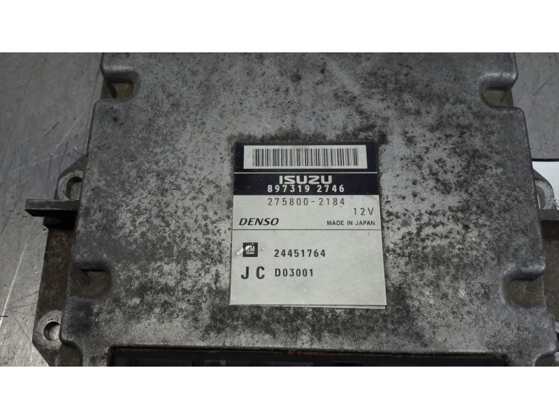 Recambio de centralita motor uce para opel vectra c berlina 3.0 v6 cdti cat (y 30 dt / lb5) referencia OEM IAM 8973192746 244517