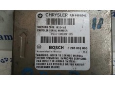 Recambio de centralita airbag para chrysler voyager (es) 2.5 turbodiesel referencia OEM IAM 0285001093  4686242 2