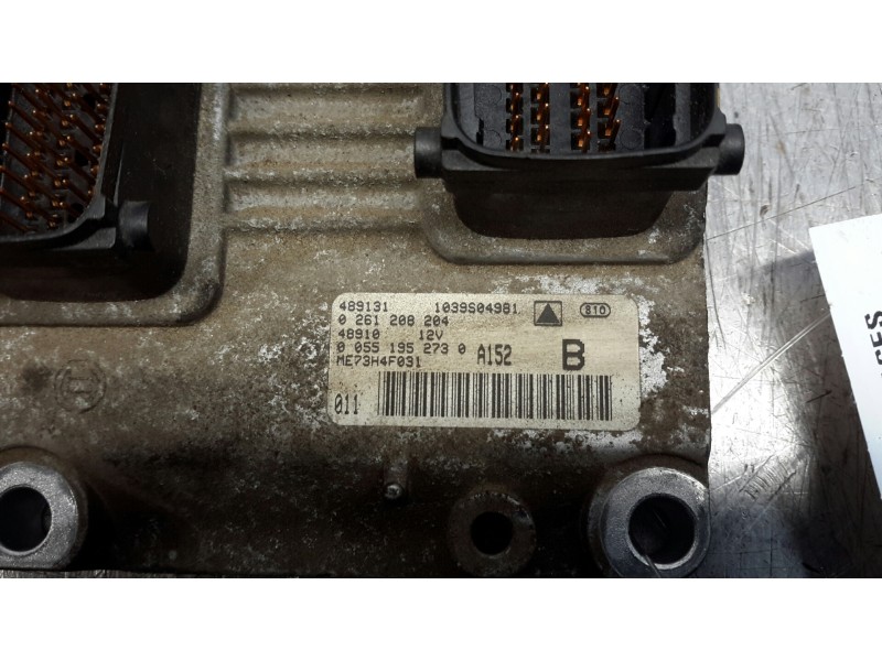 Recambio de centralita motor uce para fiat stilo (192) 1.4 referencia OEM IAM 1039S04981  0261208204