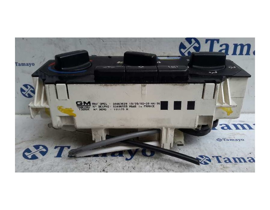 Recambio de rele mando calefacción para opel astra g berlina 2.0 dti referencia OEM IAM 24463629 101173A 52496555