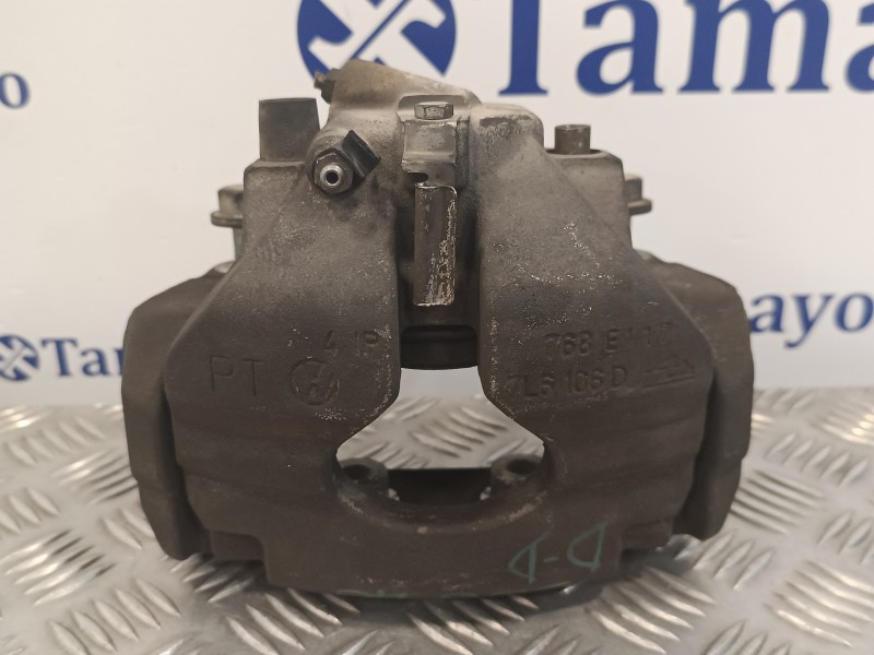 Recambio de pinza freno delantera derecha para volkswagen touareg (7la) 2.5 tdi referencia OEM IAM 7L6106D  768E117