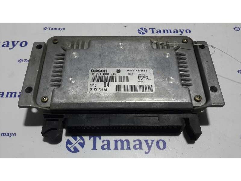 Recambio de centralita motor uce para peugeot 206 berlina 1.6 referencia OEM IAM 0261206216 MP72 9632693980