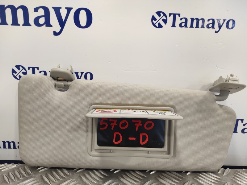 Recambio de parasol derecho para renault clio iv 1.5 dci diesel fap energy referencia OEM IAM 964003555R  