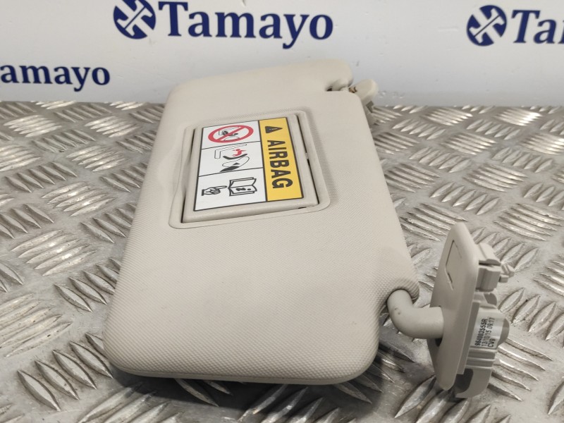 Recambio de parasol derecho para renault clio iv 1.5 dci diesel fap energy referencia OEM IAM 964003555R  