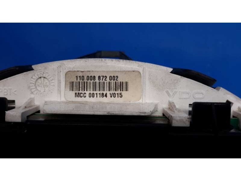 Recambio de cuadro instrumentos para smart coupe 0.6 turbo cat referencia OEM IAM 110008872002  MCC001184V015